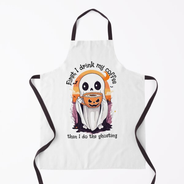 Item preview, Coffee Lover Boo-Jee Ghost First Coffee Then Ghosting III designed and sold by DevemDavam.