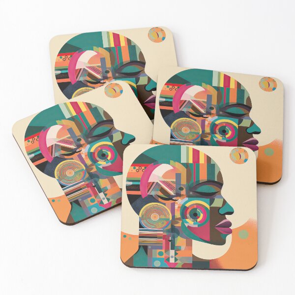 Item preview, African Tribe Bauhaus Design designed and sold by ArtificialGenes.