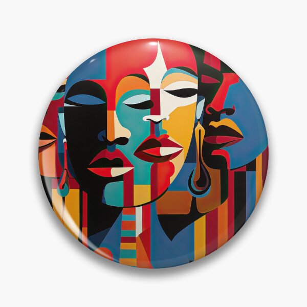 Item preview, African Tribe Bauhaus Design designed and sold by ArtificialGenes.