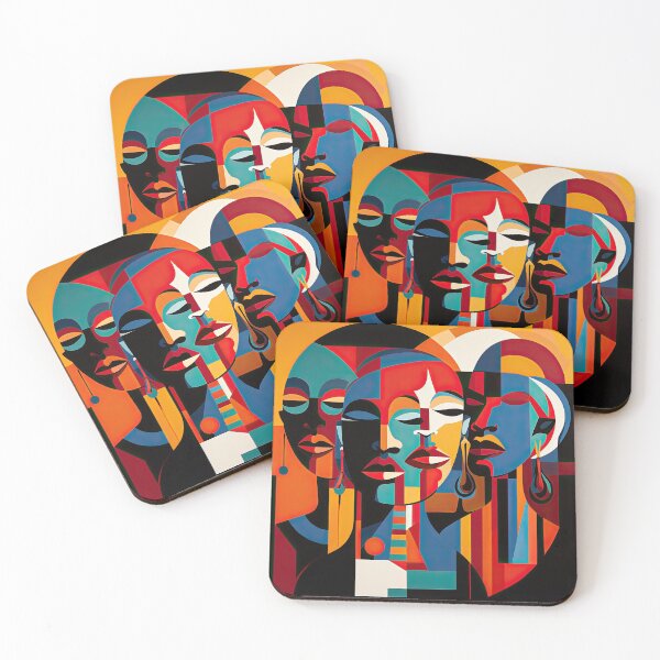Item preview, African Tribe Bauhaus Design designed and sold by ArtificialGenes.