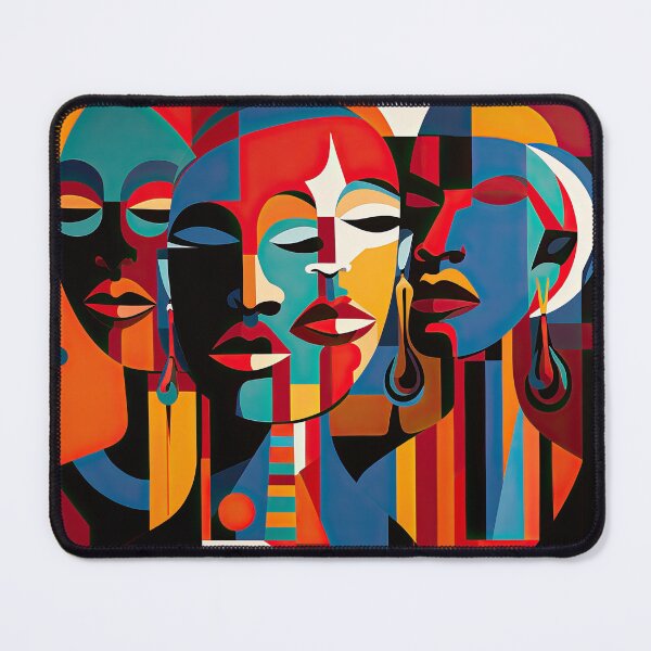 Item preview, African Tribe Bauhaus Design designed and sold by ArtificialGenes.