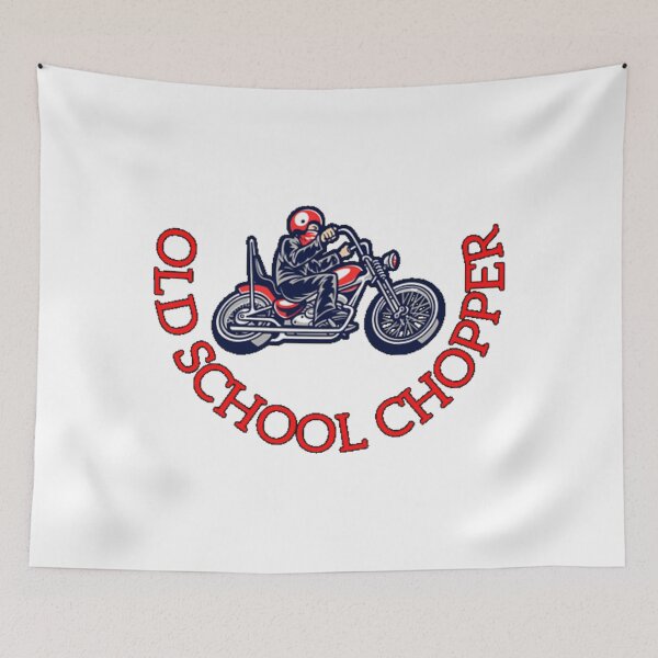 Item preview, old school chopper 1 designed and sold by VerlaWilkins.