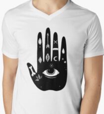 Main magique T-shirt col V homme