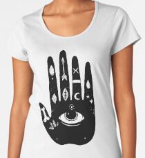 Camiseta premium para mujer Mano mágica