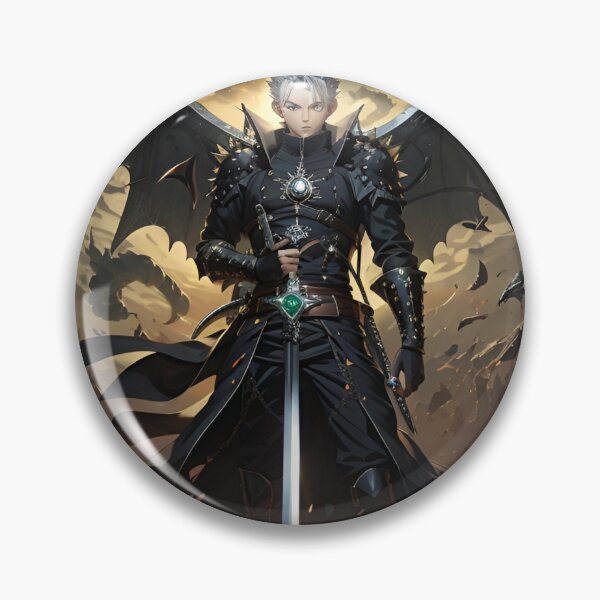 Item preview, Anime Fae Warrior with sword and wing's designed and sold by DreamLoreArt.