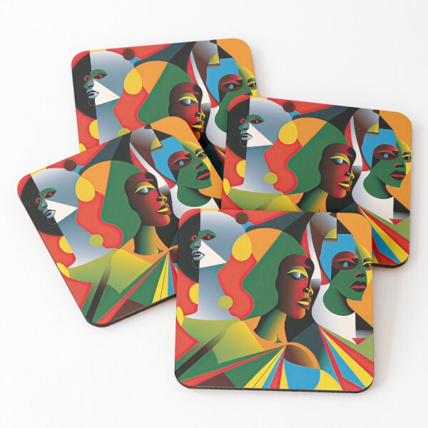 Item preview, African Tribe Bauhaus Design designed and sold by ArtificialGenes.