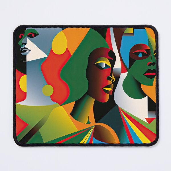 Item preview, African Tribe Bauhaus Design designed and sold by ArtificialGenes.