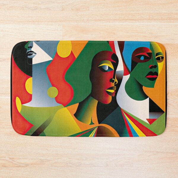 Item preview, African Tribe Bauhaus Design designed and sold by ArtificialGenes.