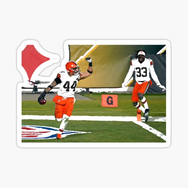 Cleveland Browns Kareem Hunt American Football Player Wall Art