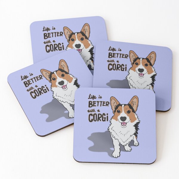 Item preview, Life is Better with a CORGIS designed and sold by q10mark.