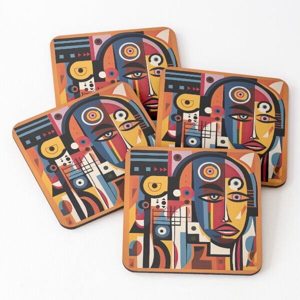 Item preview, African Tribe Bauhaus Design designed and sold by ArtificialGenes.