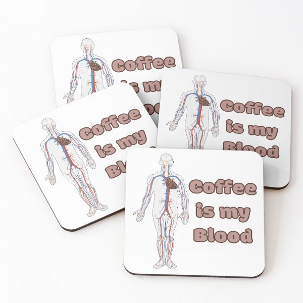 Item preview, Coffee is my blood designed and sold by Ben3842.