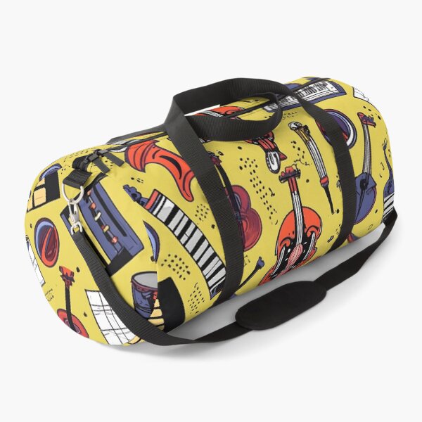 Item preview, Seamless pattern Musical instruments designed and sold by deviatepolo.