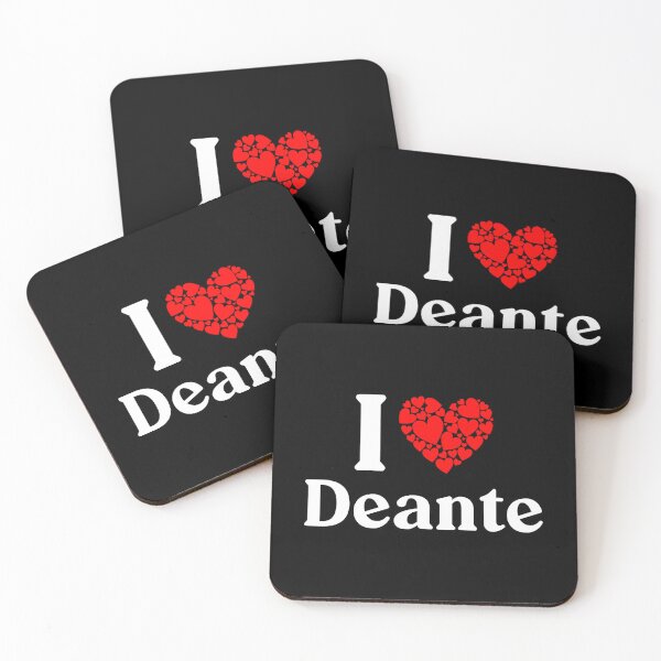 Item preview, Deante Heart - I Love Deante designed and sold by MiraclePitts.