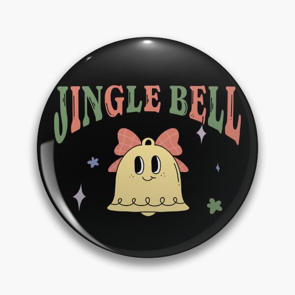 Item preview, jingle bell cute groovy retro vintage funny family Christmas xmas time designed and sold by TNwandesignart.