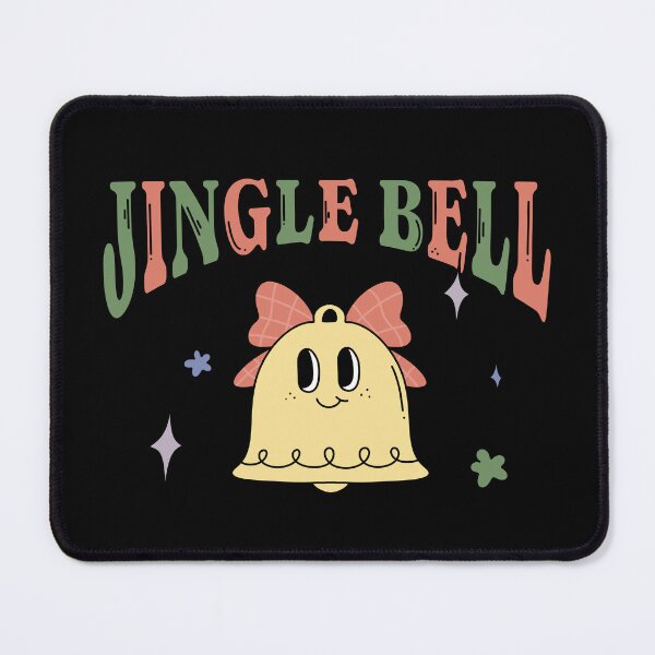 Item preview, jingle bell cute groovy retro vintage funny family Christmas xmas time designed and sold by TNwandesignart.
