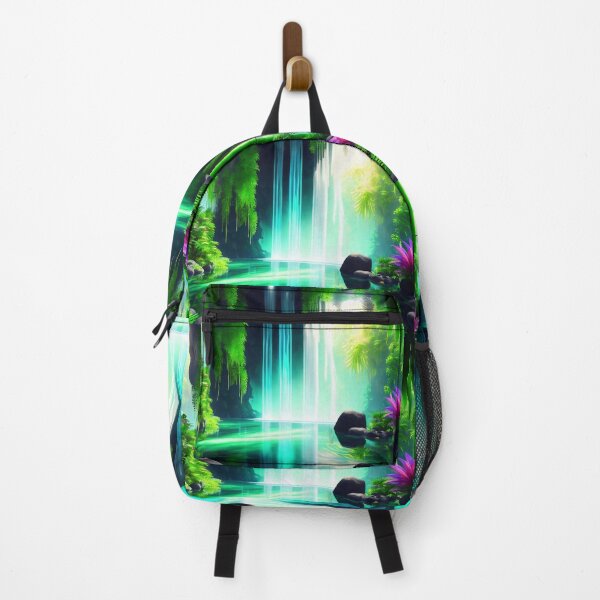 Item preview, Beautiful waterfall in the jungle designed and sold by M-Y-A-R-T-.