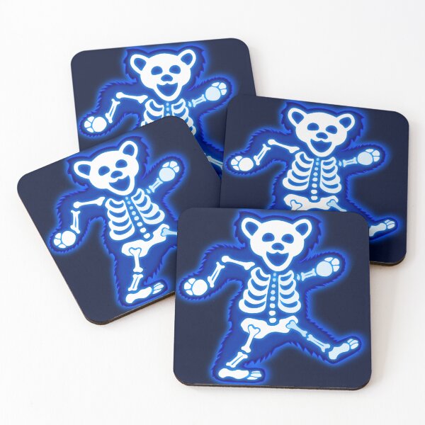 Item preview, Dancing Skeleton Bear 1 - Blue designed and sold by capcreatives.