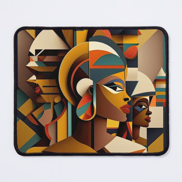 Item preview, African Tribe Bauhaus Design designed and sold by ArtificialGenes.
