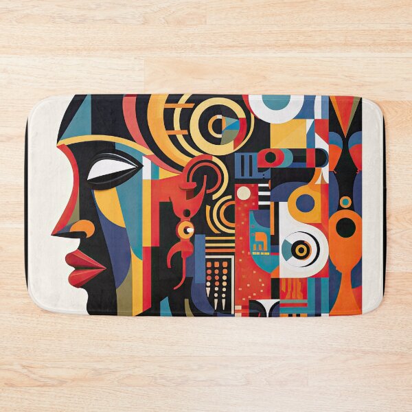 Item preview, African Tribe Bauhaus Design designed and sold by ArtificialGenes.