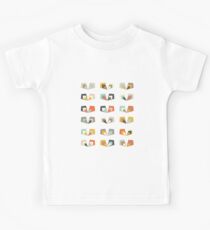 Retro seasons 05, Autumn morning Kids Tee