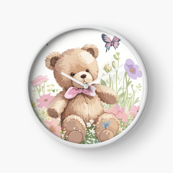 Item preview, Teddy bear and sweet flowers. designed and sold by Spirit of Siam.