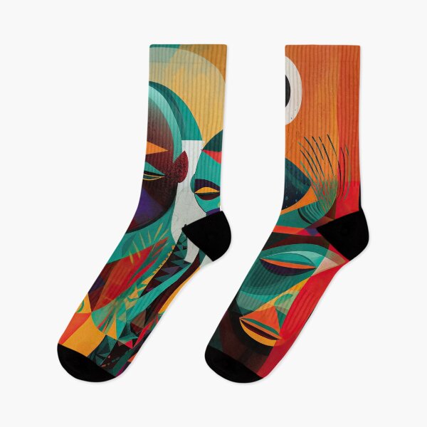 Item preview, African Tribe Bauhaus Design designed and sold by ArtificialGenes.