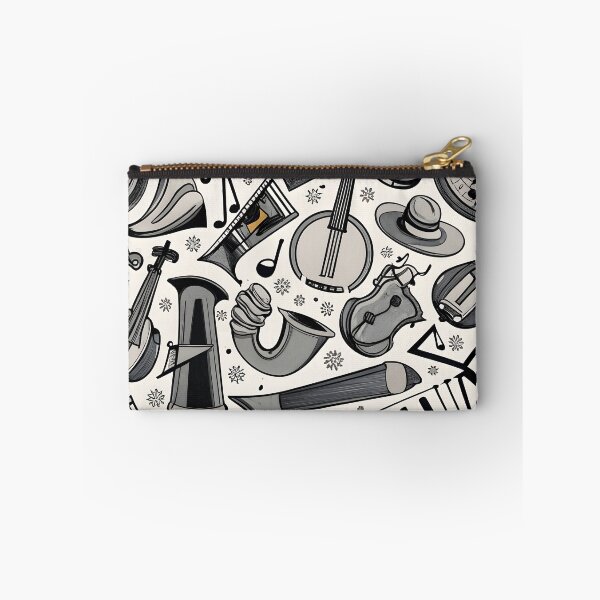Item preview, Seamless pattern Musical instruments designed and sold by deviatepolo.