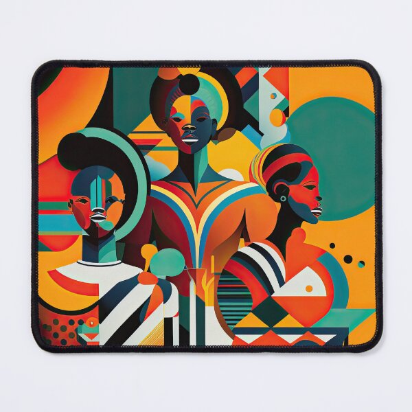 Item preview, African Tribe Bauhaus Design designed and sold by ArtificialGenes.