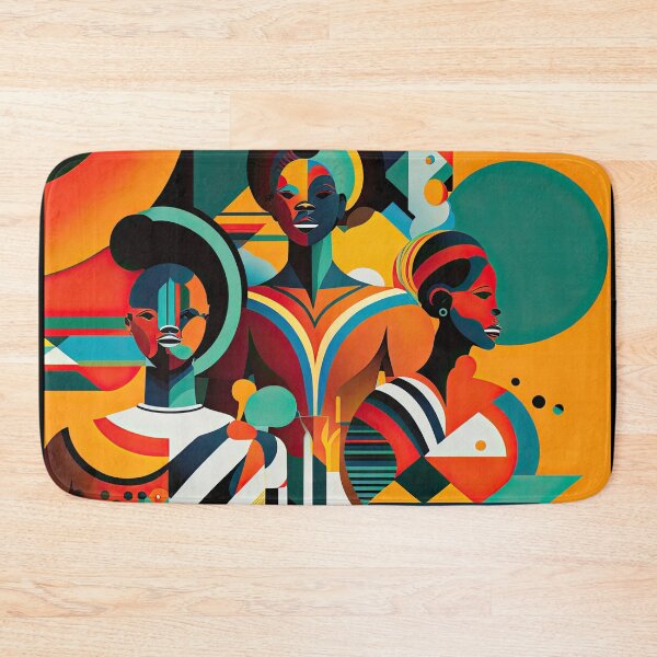 Item preview, African Tribe Bauhaus Design designed and sold by ArtificialGenes.