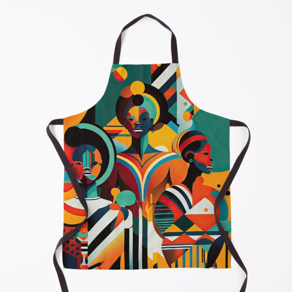 Item preview, African Tribe Bauhaus Design designed and sold by ArtificialGenes.