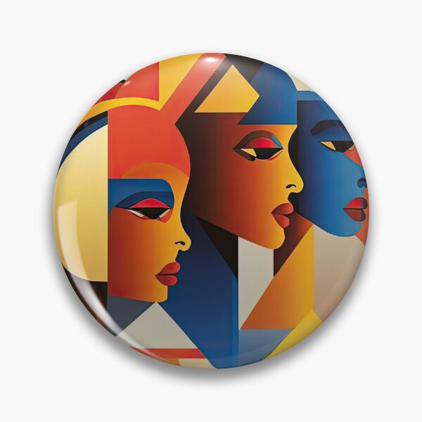 Item preview, African Tribe Bauhaus Design designed and sold by ArtificialGenes.