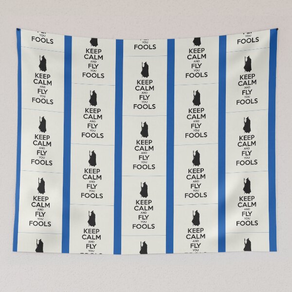 Item preview, Keep Calm Quotes Famous Sci-Fi Grey Wizard Dragon Dungeon designed and sold by crosby-childs.