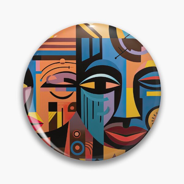 Item preview, African Tribe Bauhaus Design designed and sold by ArtificialGenes.