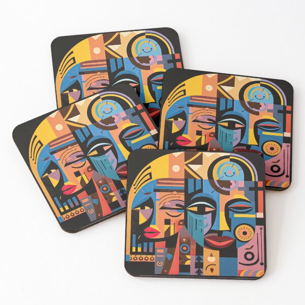 Item preview, African Tribe Bauhaus Design designed and sold by ArtificialGenes.
