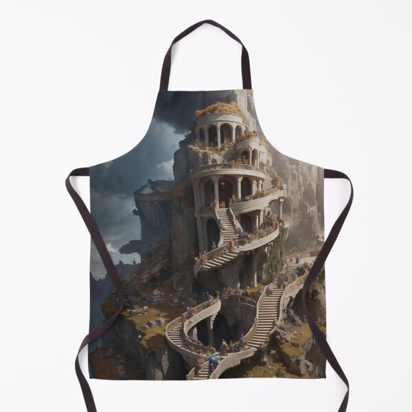 Item preview, Infinite stairs, mountain, countryside, mount, fantasy, HIFI designed and sold by Chemikal1993.