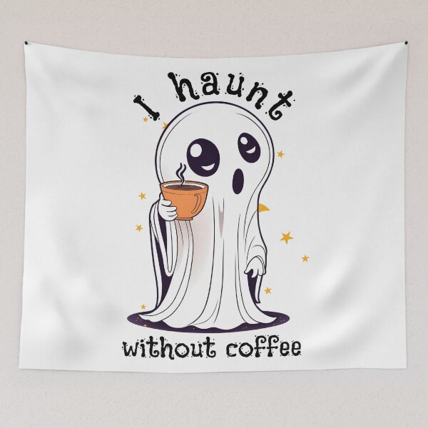 Item preview, Coffee Lover Boo-Jee Ghost Haunt without coffee IV designed and sold by DevemDavam.