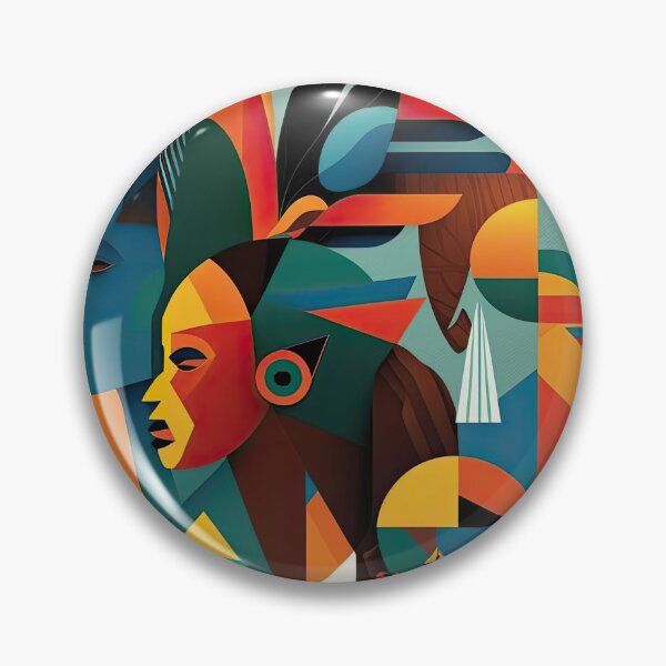 Item preview, African Tribe Bauhaus Design designed and sold by ArtificialGenes.