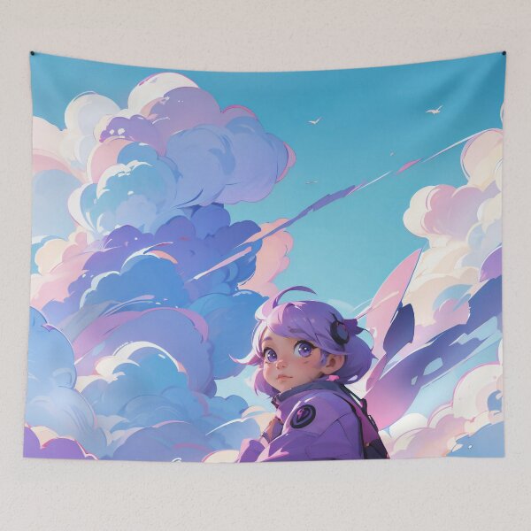 Item preview, purple cloud designed and sold by CerresVictoria.