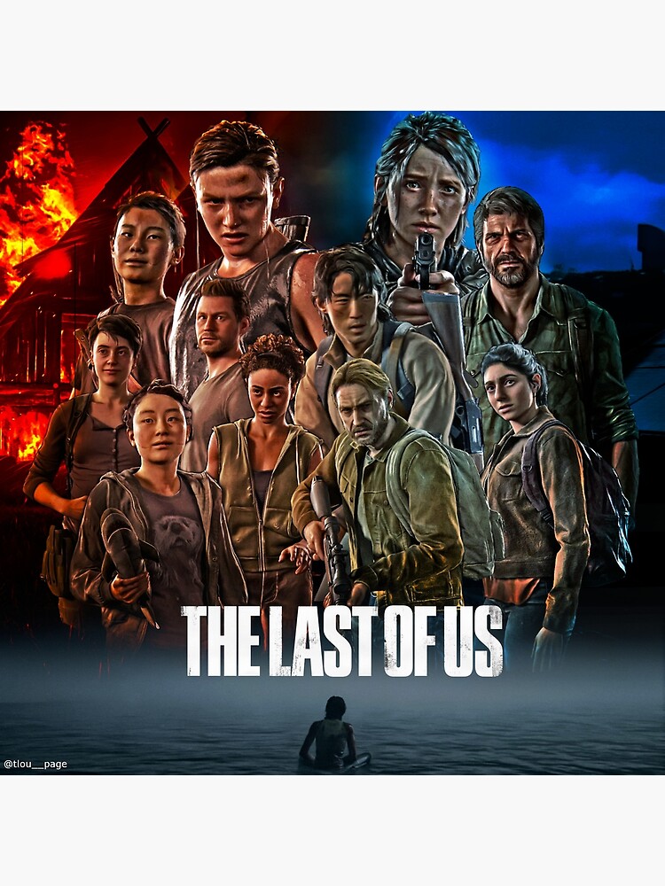 The Last of Us Part II 2 Framed Print Ad/Poster Official PS4 Playstation 4  Art