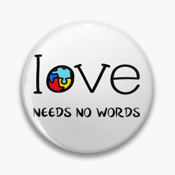 Item preview,  Love needs no words.  Autism. Limitation of educational opportunities. designed and sold by Anastasiia Yurevych.