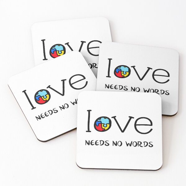 Item preview,  Love needs no words.  Autism. Limitation of educational opportunities. designed and sold by Anastasiia Yurevych.