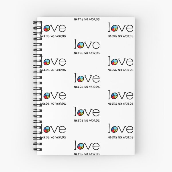 Item preview,  Love needs no words.  Autism. Limitation of educational opportunities. designed and sold by Anastasiia Yurevych.