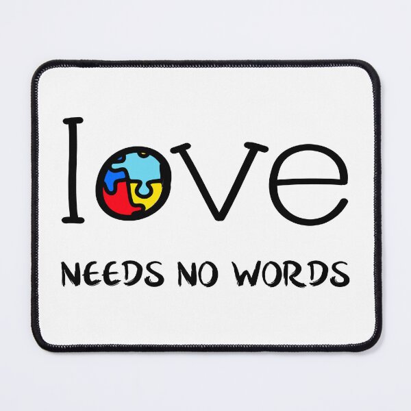 Item preview, Love needs no words. Autism. Limitation of educational opportunities. designed and sold by Anastasiia Yurevych.