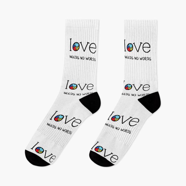 Item preview,  Love needs no words.  Autism. Limitation of educational opportunities. designed and sold by Anastasiia Yurevych.