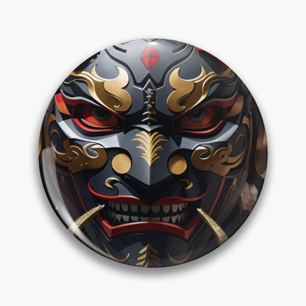 Item preview, Hannya mask with 2 katanas designed and sold by Chemikal1993.