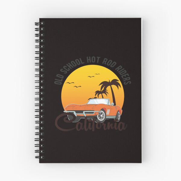 Artikelvorschau, Old-School-Hot-Rod fährt mit kalifornischen Oldtimern entworfen und verkauft von LEAHHATFIELD.