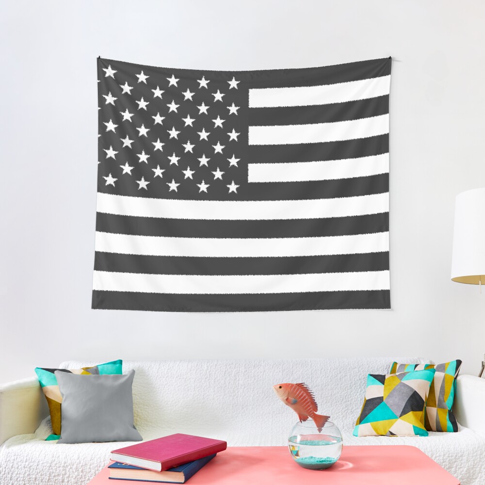 "American Flag" Tapestry by VinCollector Redbubble