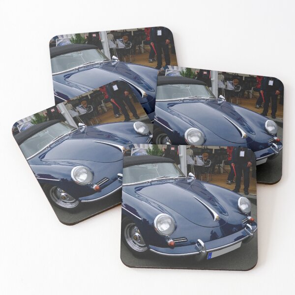Aperçu de l'œuvre Porsche Oldtimer bleue créée et vendue par AlpineCars.