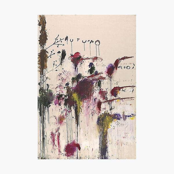 Cy Twombly - Four Seasons Painting 